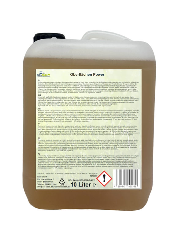 1010890 OEL-KLEEN Oberflächenpower