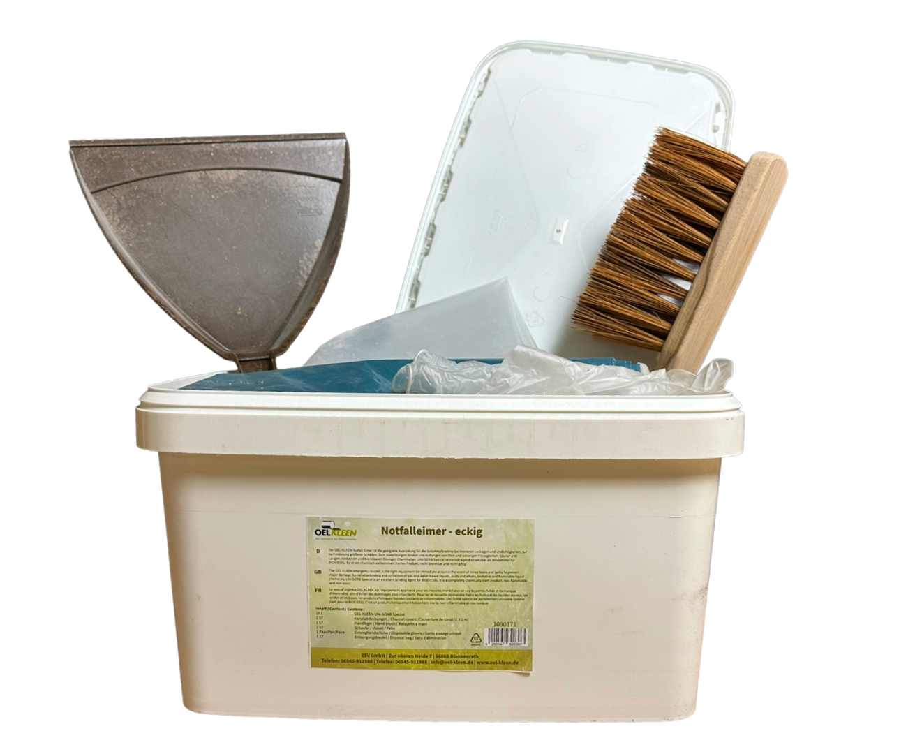 1090171 OEL-KLEEN Notfalleimer eckig 26.08.2025