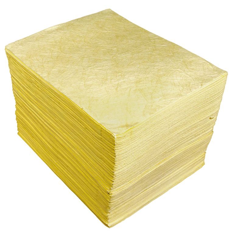 OEL-KLEEN ABSORBENTS CHEMICAL PLAIN GELB Tücher