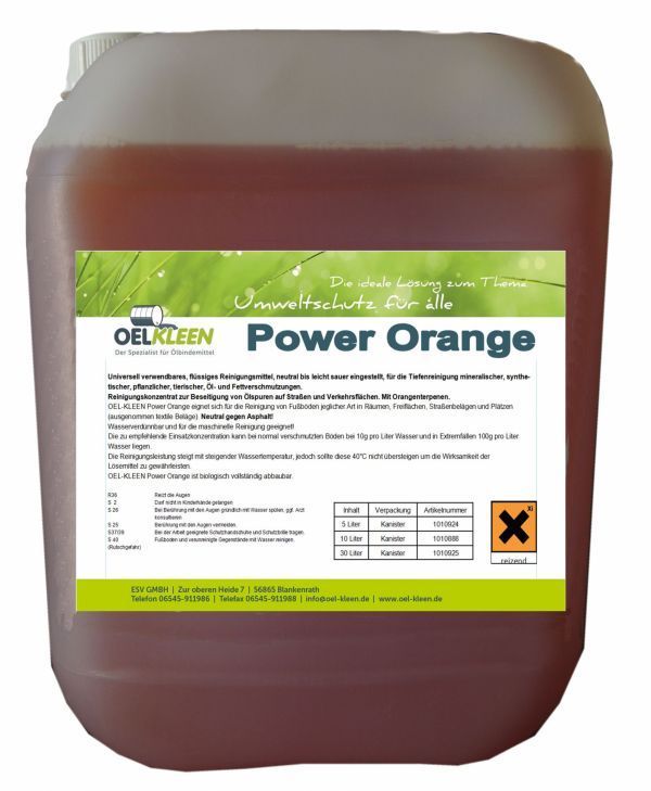OEL-KLEEN Power Orange